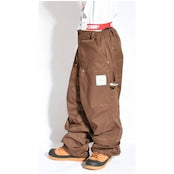 スノーボード ウェア プランビー PLAN B PAINTER PANTS BROWN 送料無料 日本正規品 予約商品 店頭受け取り可能