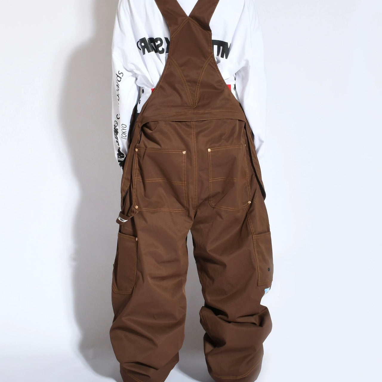 スノーボード ウェア プランビー PLAN B WORKER BIB PANTS BROWN 送料無料 日本正規品 予約商品 店頭受け取り可能