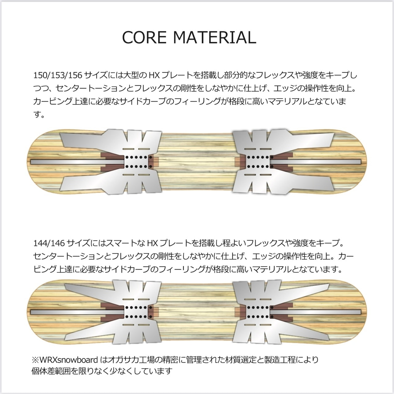 WRX snowboard ダブリューアールエックス Mk CW 25-26 スノーボード ボード