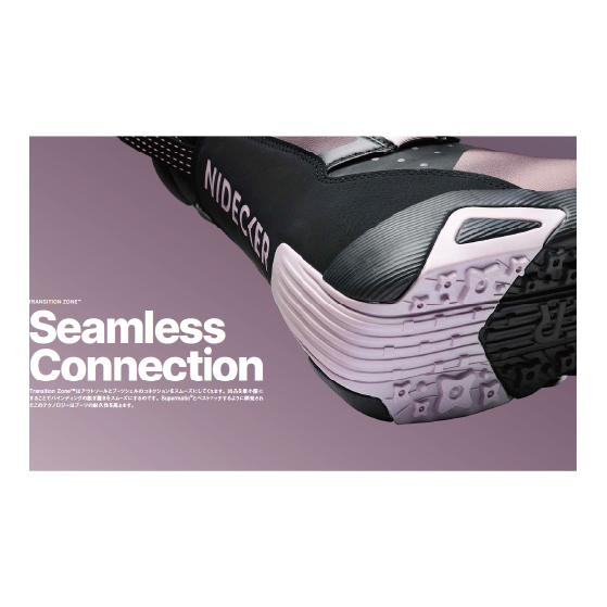 NIDECKER ブーツ ALTAI WOMEN LUNAR GRAY 26-27 スノーボードブーツ 日本正規品