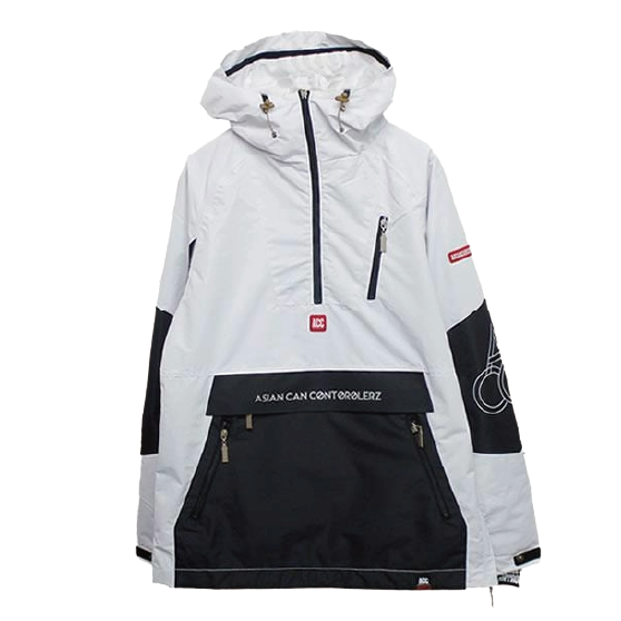 スノーボード ウェア エーシーシー ACC ANORAK JKT MOVERZ COOL WHT 25-26 送料無料 日本正規品