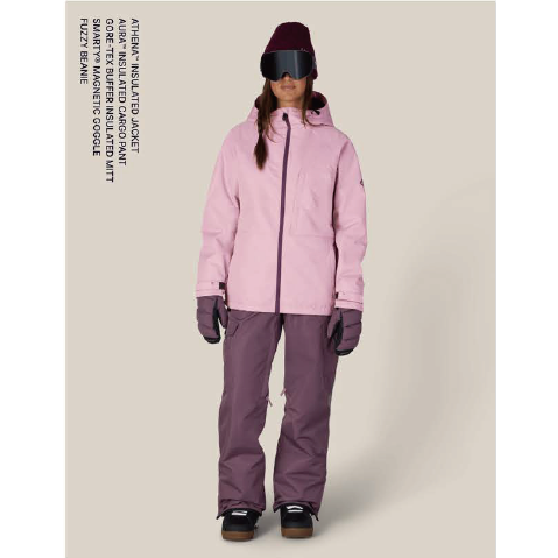 686 ウェア ロクハチロク WOMENS AURA™ INSULATED CARGO PANT BLACK M5WN434 26-27 スノーボードウェア 日本正規品