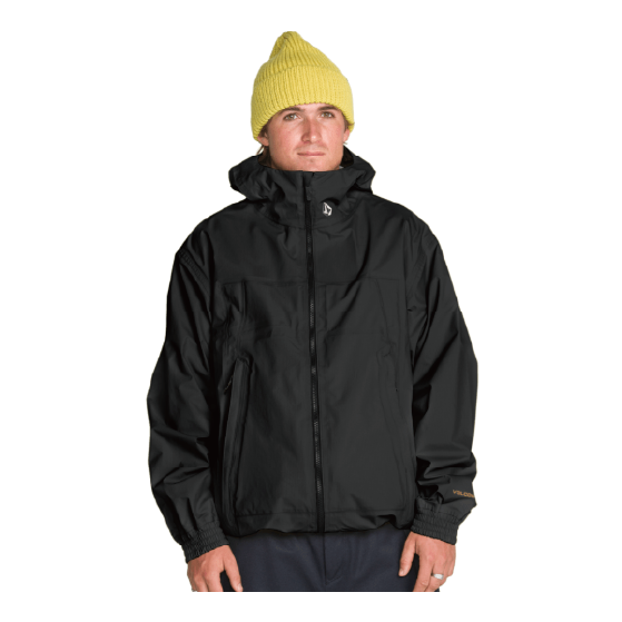 VOLCOM ウェア ボルコム ARTHUR 3L 20K JACKET BLK V_G0652662 26-27 スノーボードウェア 日本正規品