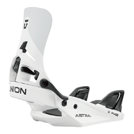 UNION STEP ON ビンディング ASTRA STEP ON WHITE 26-27 バインディング 日本正規品