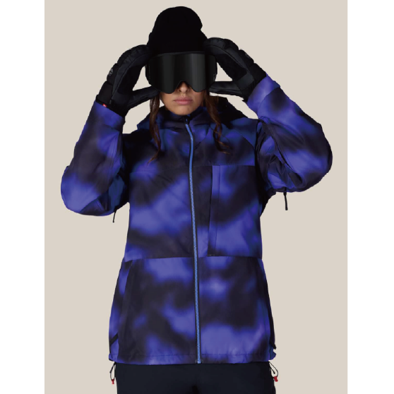 686 ウェア ロクハチロク WOMENS ATHENA? INSULATED JACKET ALPENGLOW BLUE DARK SKIES M5WN333 26-27 スノーボードウェア 日本正規品