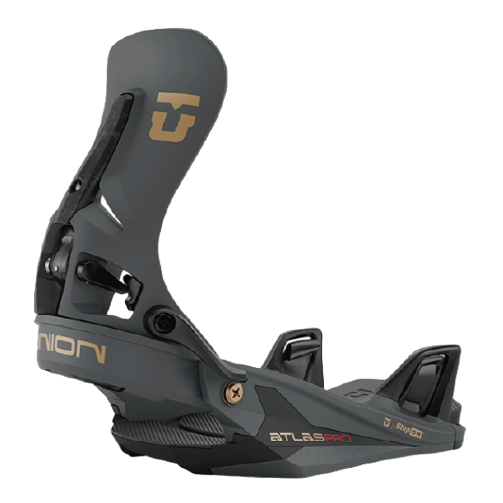 UNION STEP ON ビンディング ATLAS PRO STEP ON BLACK 26-27 バインディング 日本正規品