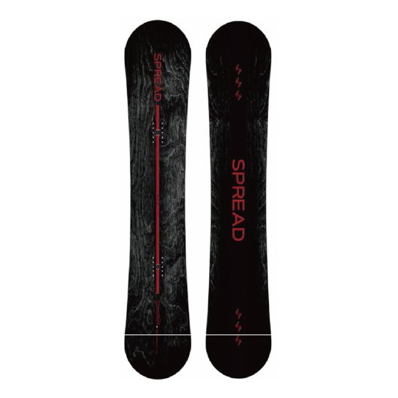 SPREAD スノーボード スプレッド AX-F CAMBER 26-27 板 日本正規品