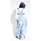 スノーボード ウェア プランビー PLAN B WORKER BIB PANTS DENIM 送料無料 日本正規品 予約商品 店頭受け取り可能