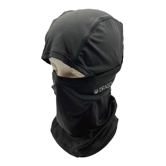 DRAGON ドラゴン BASIC BALACLAVA BLACK 26-27 日本正規品