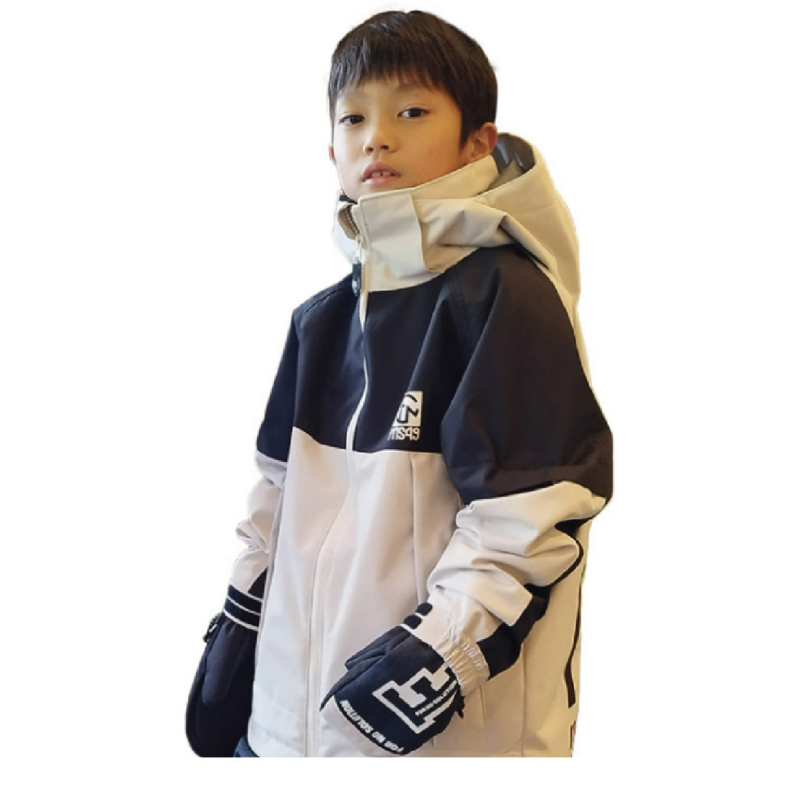 スノーボード ウェア フォーナイン FNS49 JUNIOUR JACKET L.BEG 25-26 送料無料 日本正規品 予約商品 店頭受け取り可能