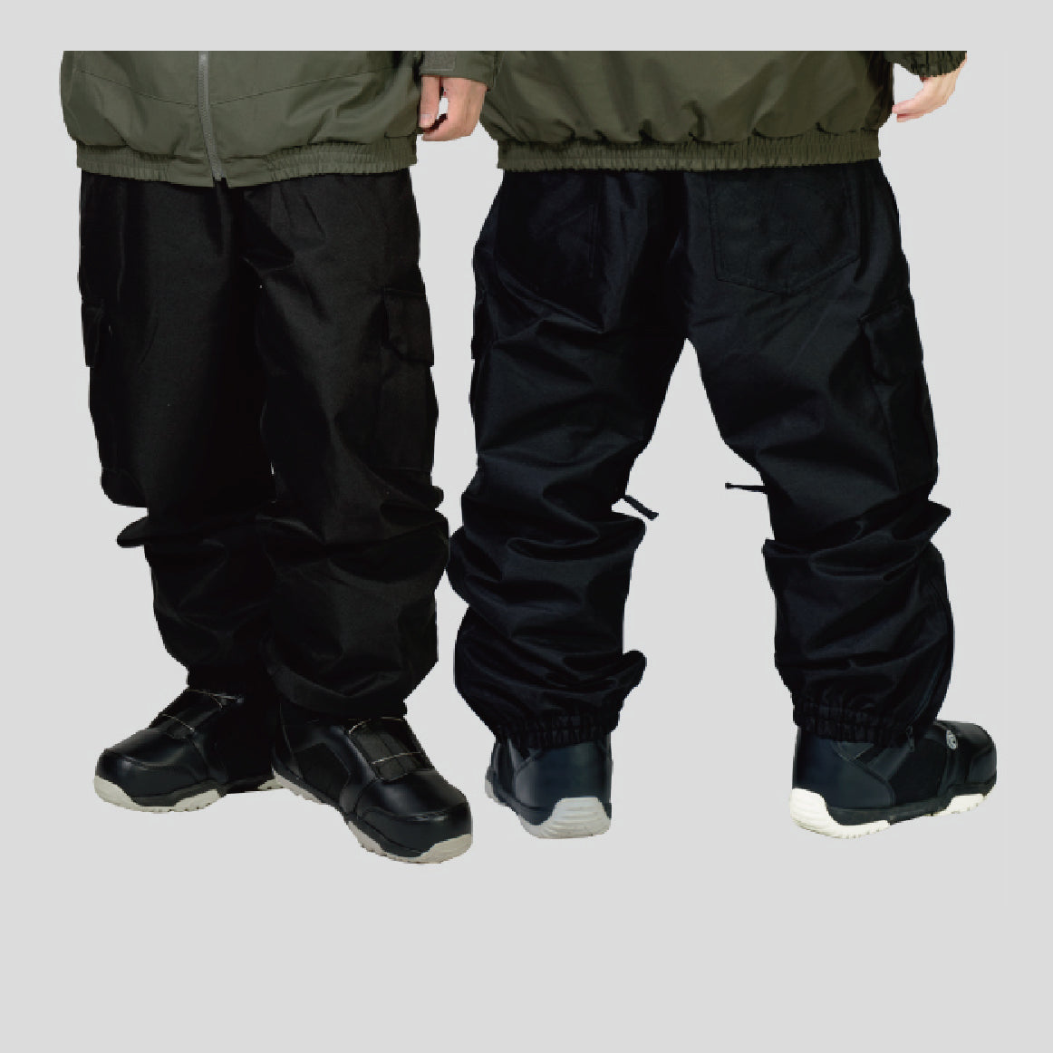 スノーボード ウェア フォーナイン FNS49 JOGGER PANTS(WIDE) BLK 25-26 送料無料 日本正規品 予約商品 店頭受け取り可能