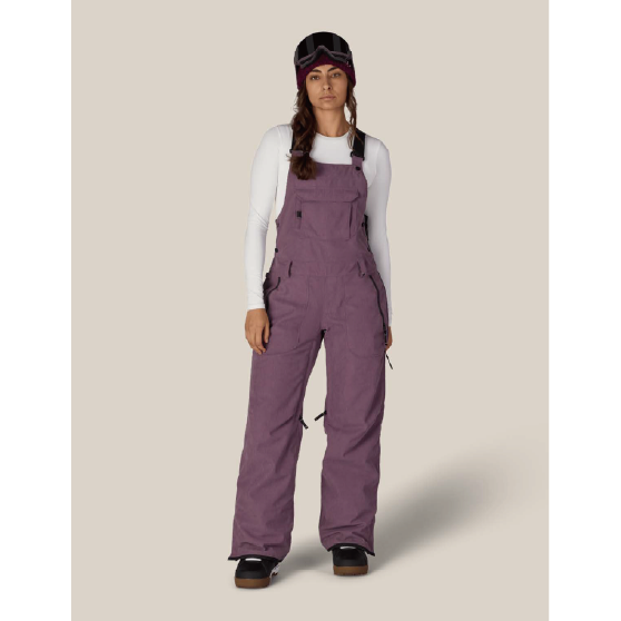 686 ウェア ロクハチロク WOMENS BLACK MAGIC™ INSULATED BIB DARK EARTH DOBBY M5WN426 26-27 スノーボードウェア 日本正規品