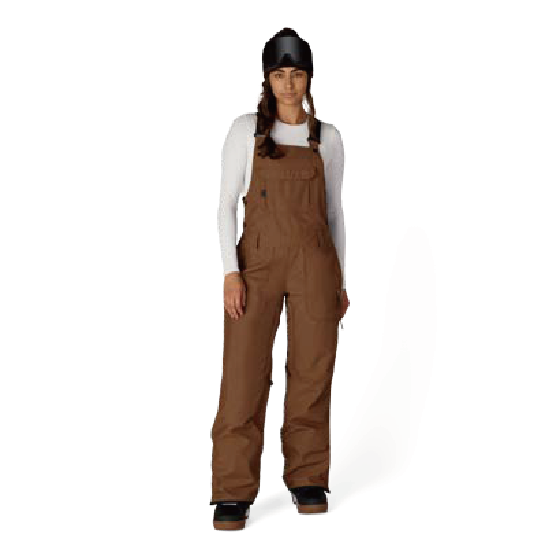 686 ウェア ロクハチロク WOMENS BLACK MAGIC™ INSULATED BIB DARK EARTH DOBBY M5WN426 26-27 スノーボードウェア 日本正規品