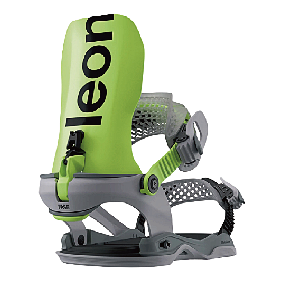 BATALEON FASE ビンディング Men's Blaster AW FASE Neon Yellow 26-27 バインディング 日本正規品