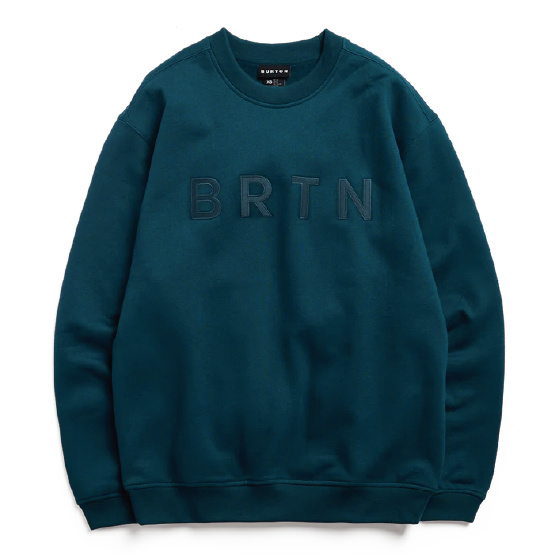 BURTON バートン Men's BRTN Crew Sweatshirt Atlantic Teal 137171FE9K 26-27 日本正規品