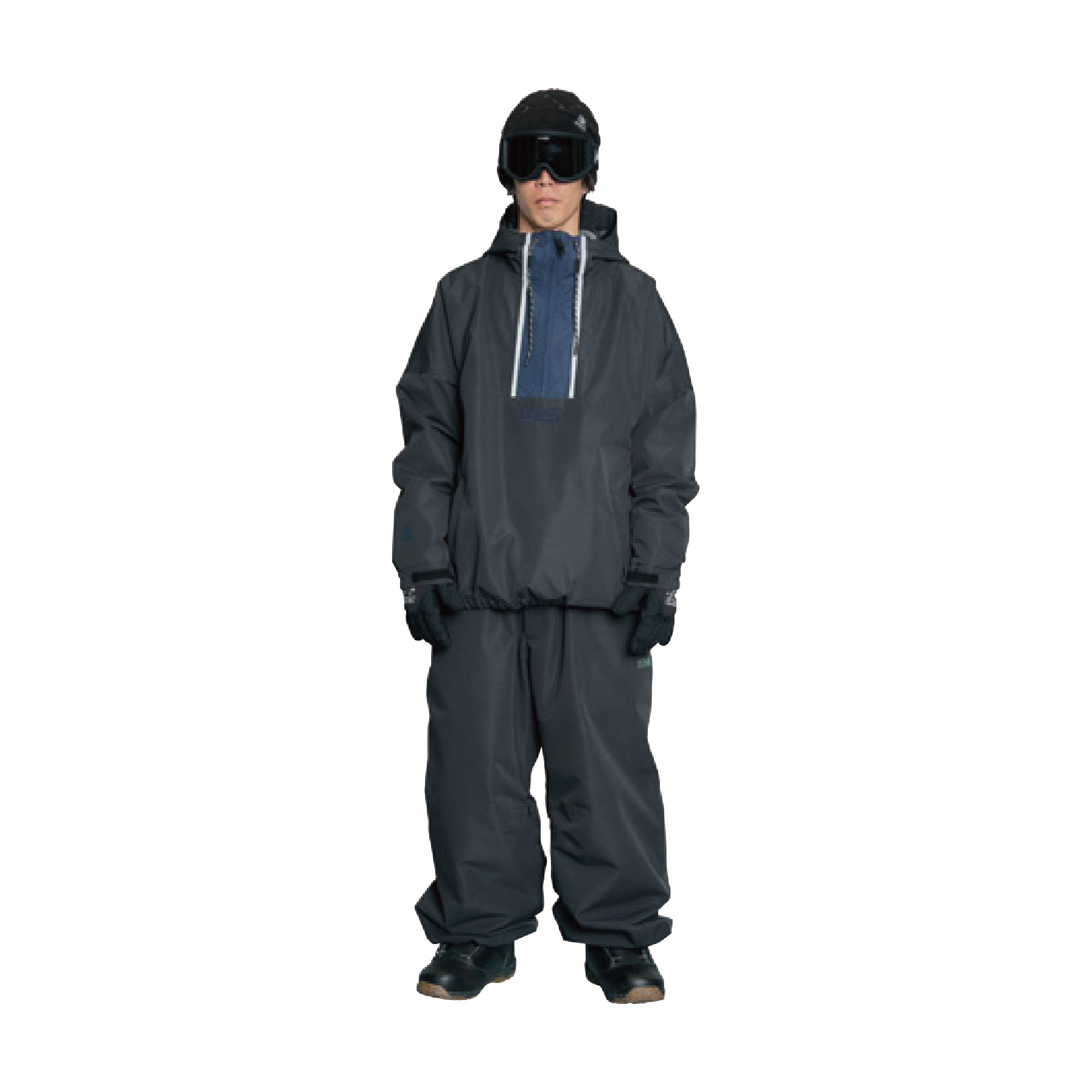 スノーボード ウェア ローム ROME OG HARFZIP Jacket BLACK 25-26 送料無料 日本正規品 予約商品 店頭受け取り可能