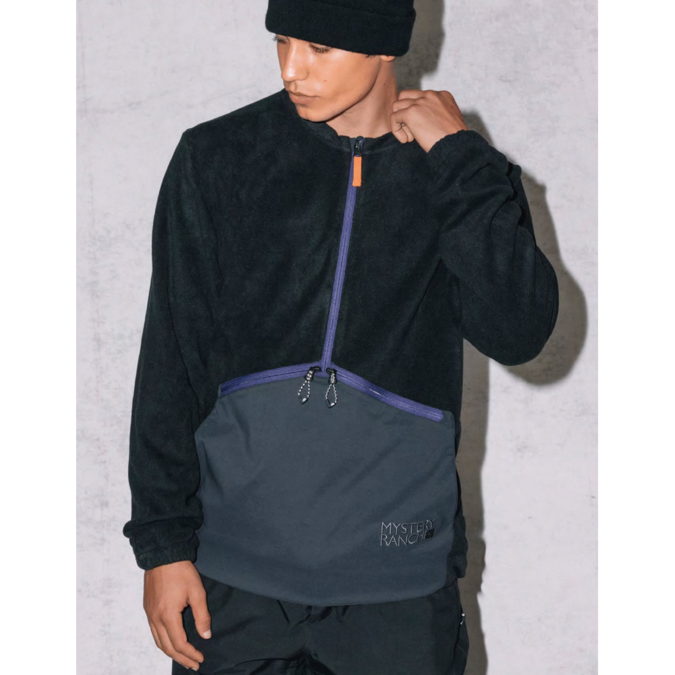 25-26 686 MENS 686 MYSTERY RANCH QI FLEECE MYSTERY RANCH BLACK 25-26 送料無料 予約商品 店頭受け取り可能