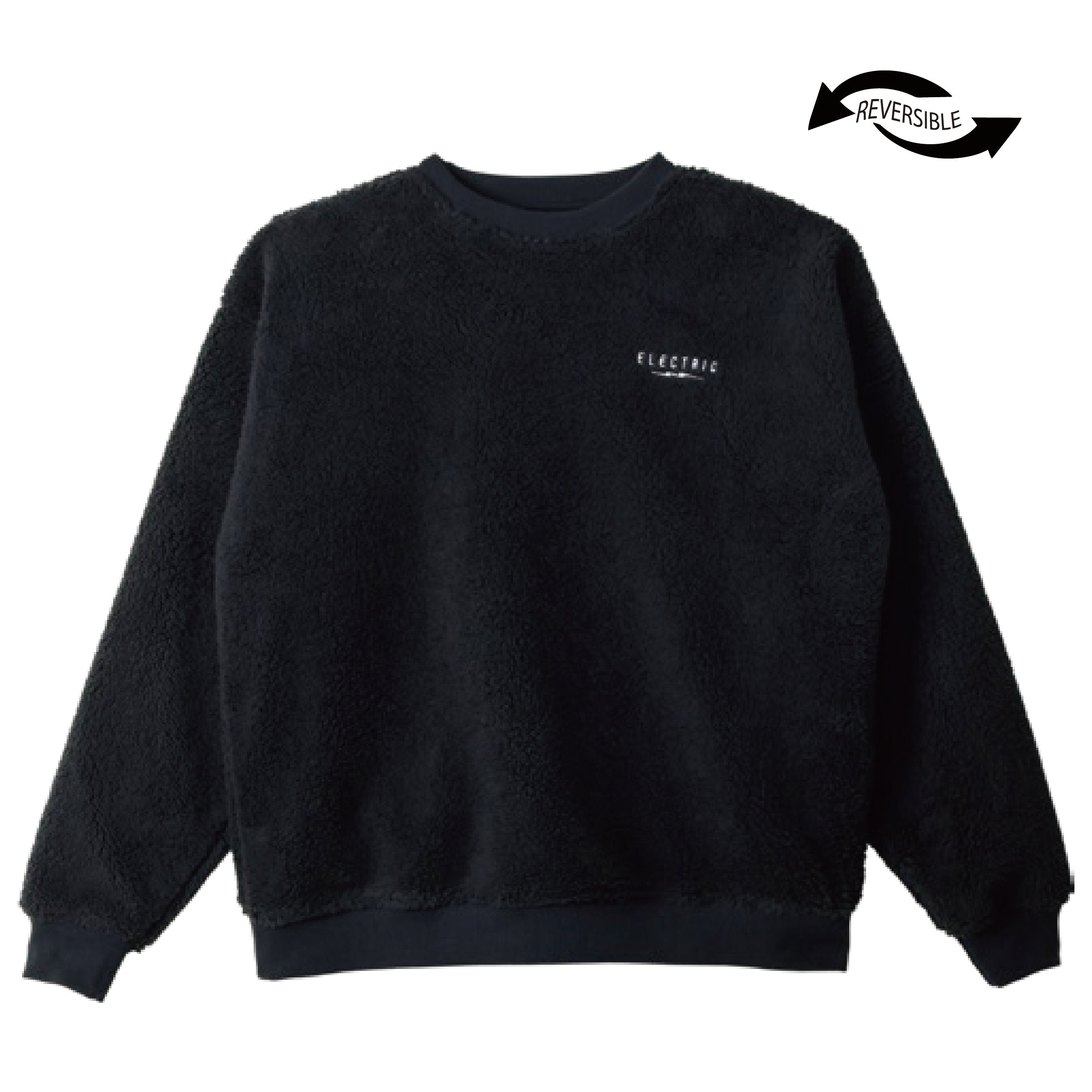 スノーボード アパレル エレクトリック ELECTRIC ICON LOGO RIVERSIBLE CREW BLACK 25-26 送料無料 日本正規品 予約商品 店頭受け取り可能