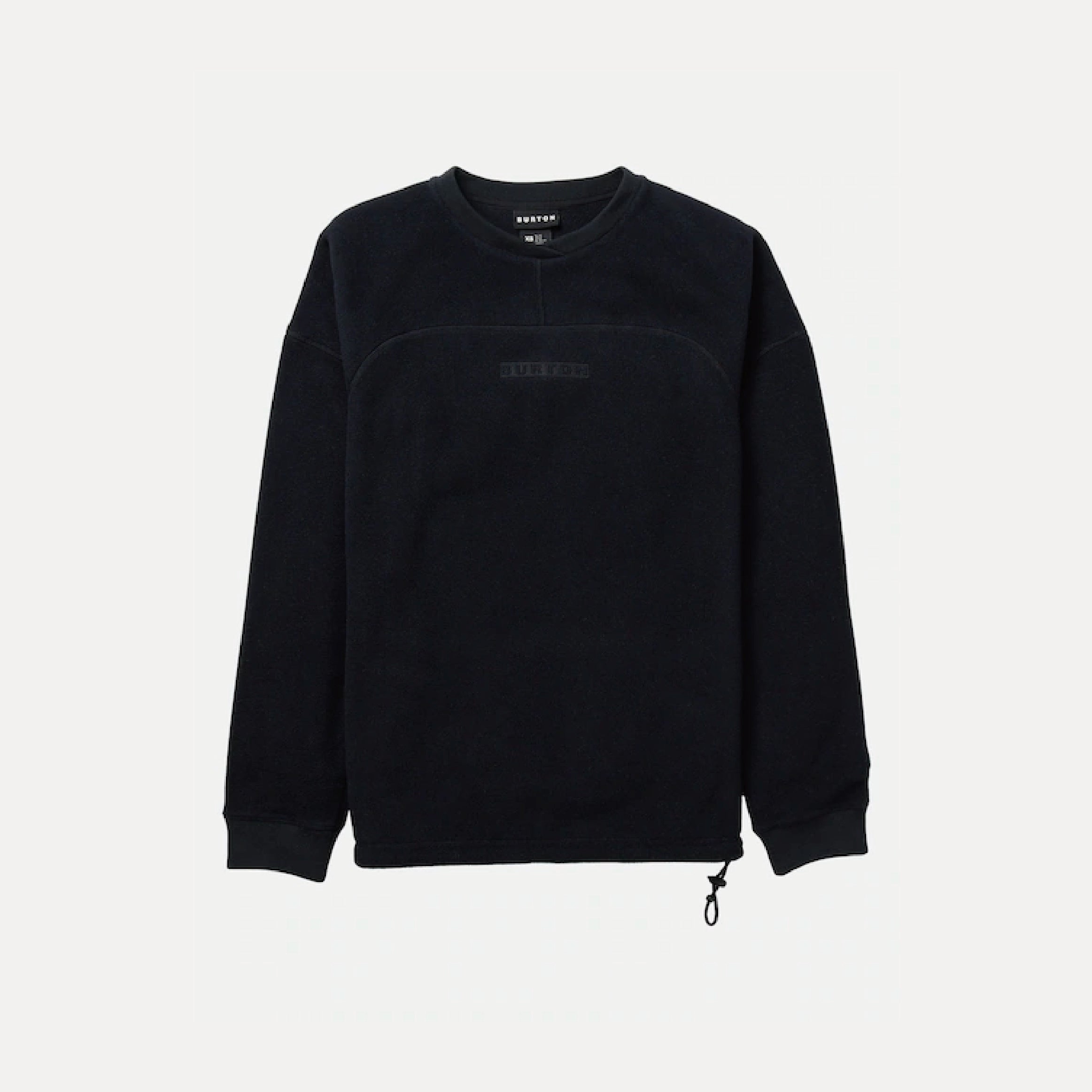 スノーボード ウェア バートン BURTON Cinder Crewneck Fleece True Black 25-26 送料無料 日本正規品 予約商品 店頭受け取り可能