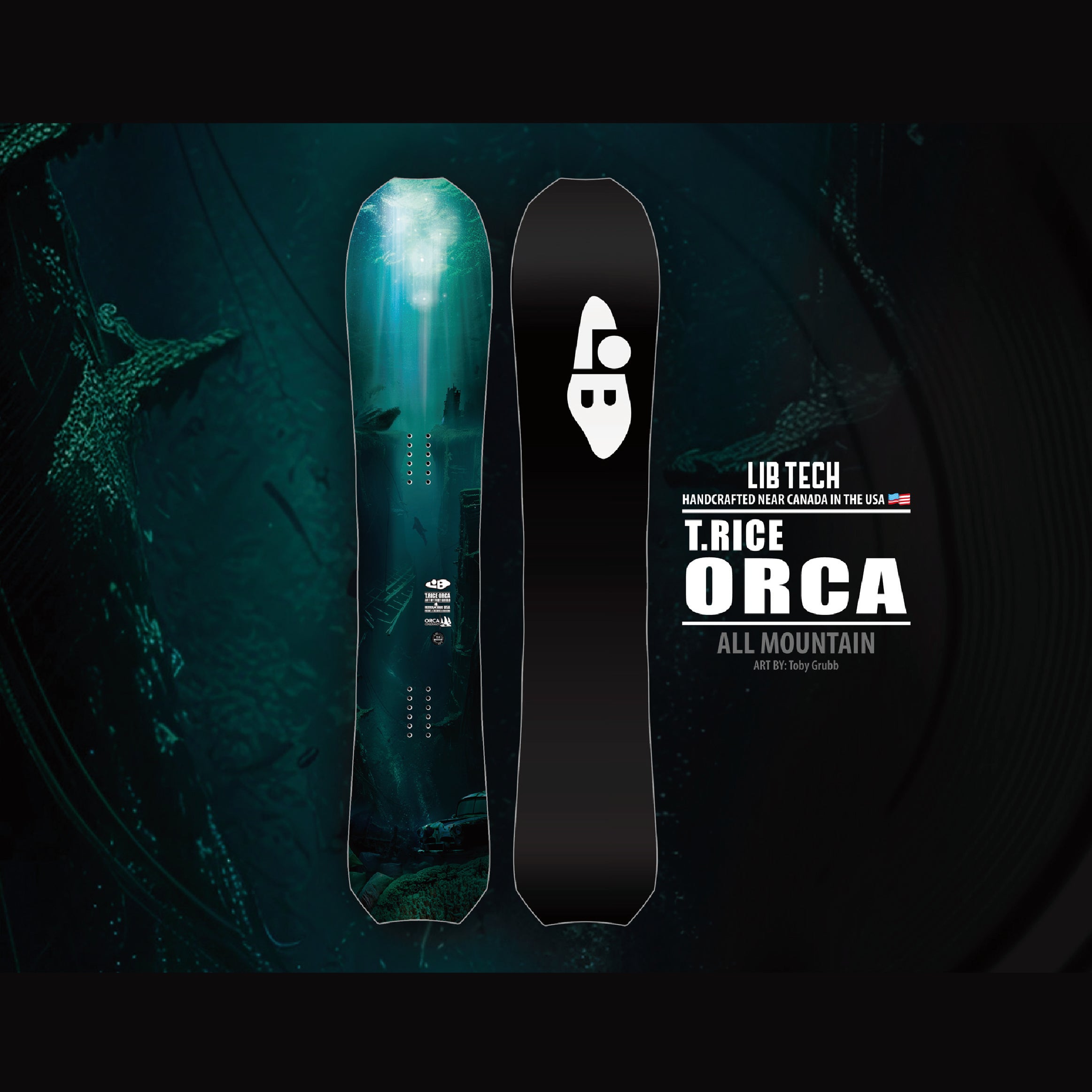 LIBTECH リブテック T.RICE ORCA 25-26 スノーボード ボード