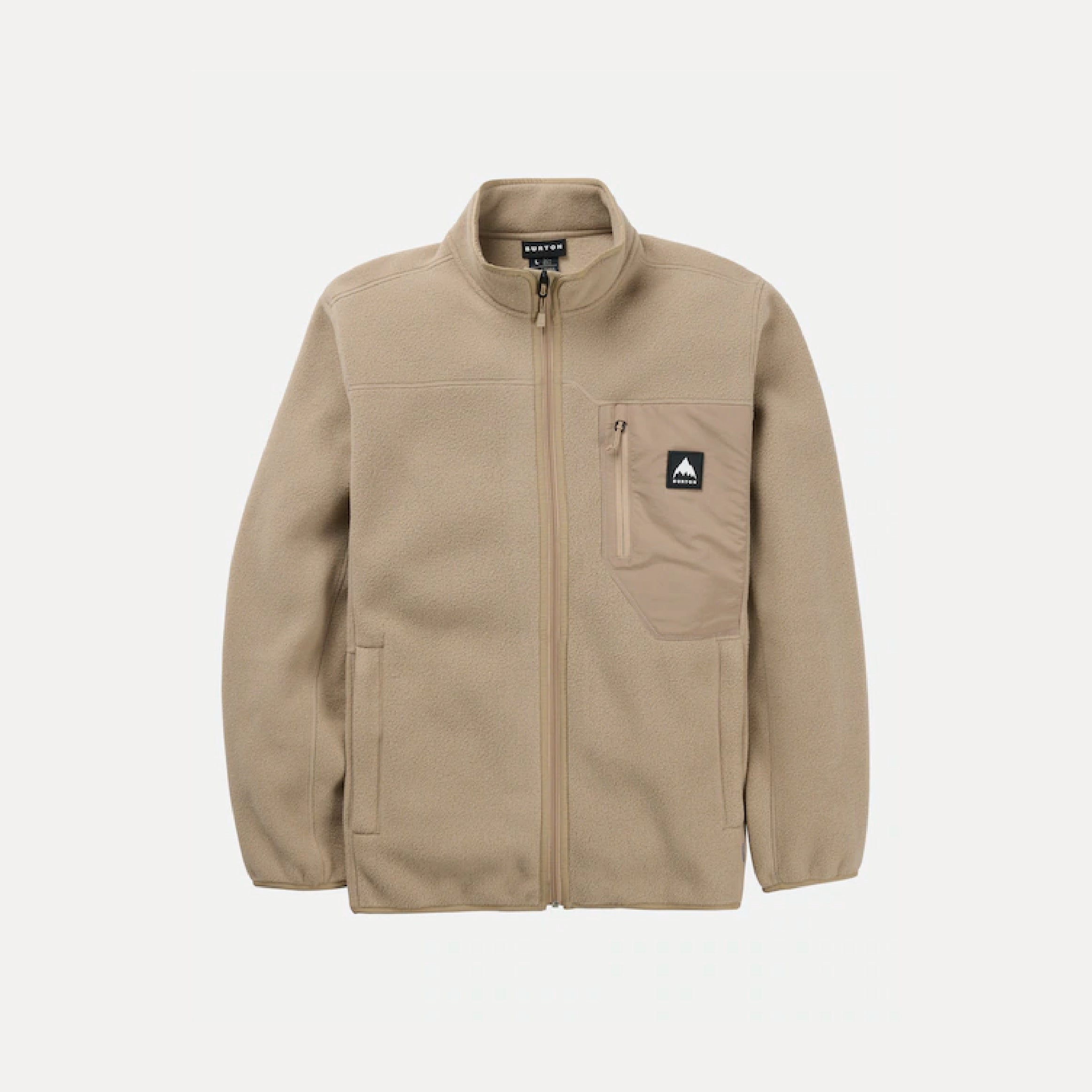 スノーボード ウェア バートン BURTON Cinder Full-Zip Fleece Summit Taupe 25-26 送料無料 日本正規品 予約商品 店頭受け取り可能