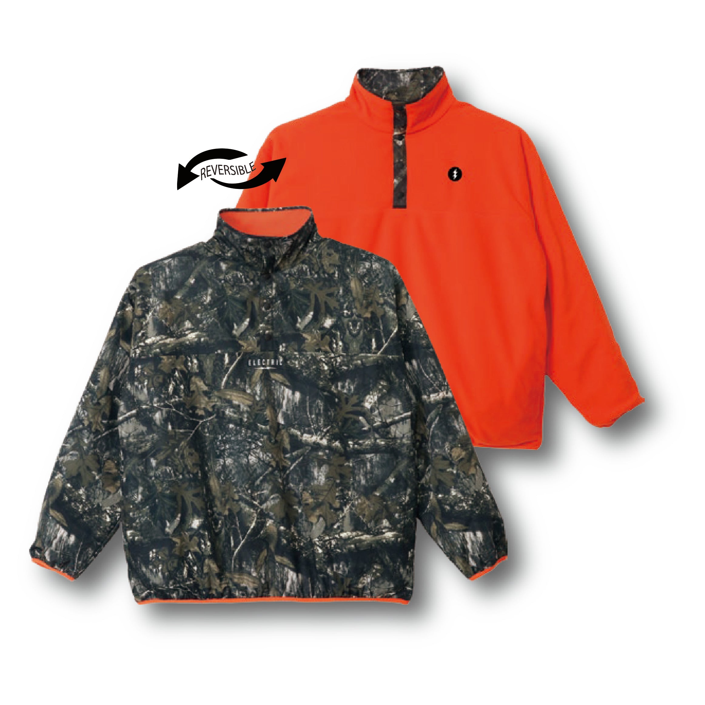 スノーボード アパレル エレクトリック ELECTRIC NYLON/FLEECE RIVERSIBLE TREE CAMO 25-26 送料無料 日本正規品 予約商品 店頭受け取り可能