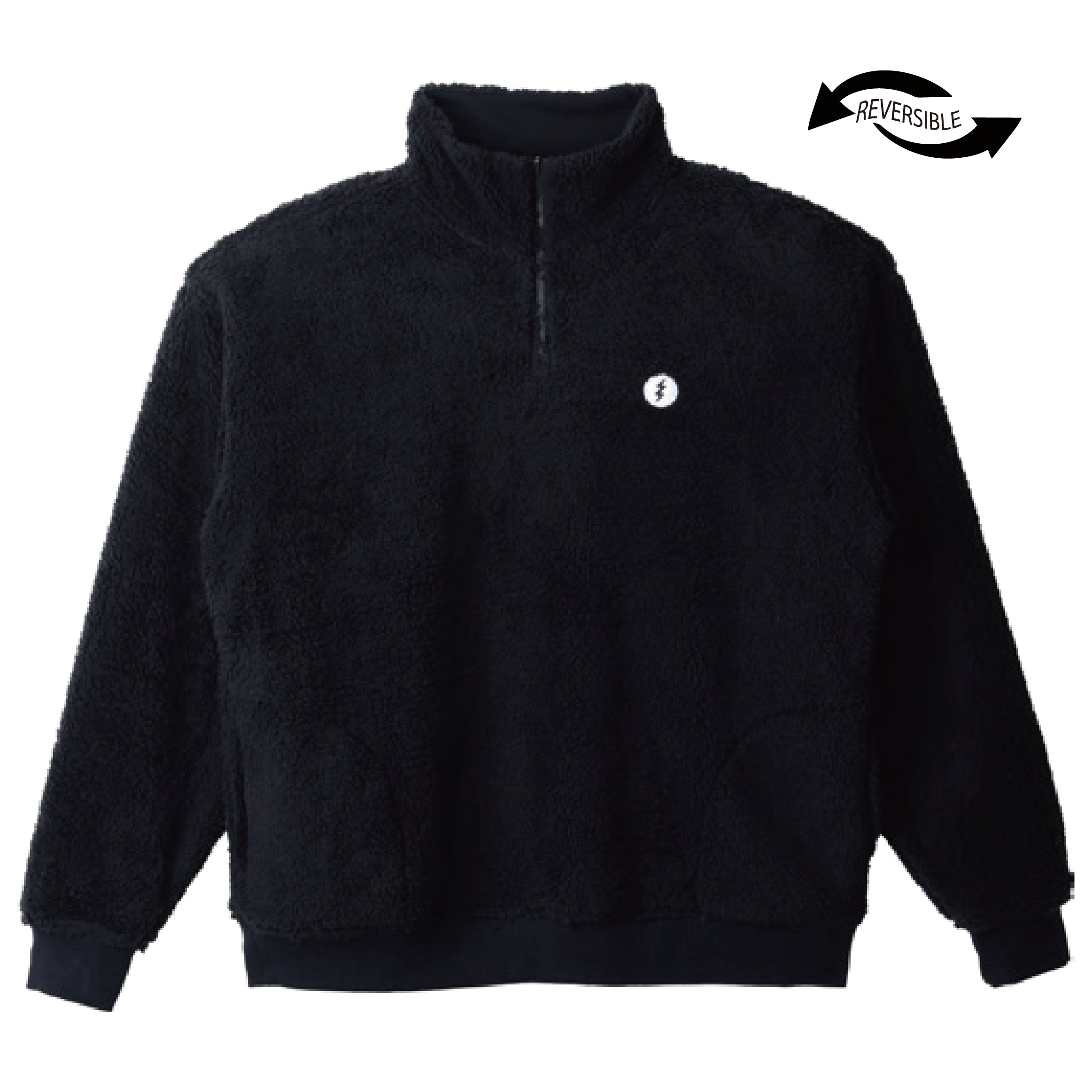 スノーボード アパレル エレクトリック ELECTRIC UNDERVOLT RIVERSIBLE HALF ZIP BLACK 25-26 送料無料 日本正規品 予約商品 店頭受け取り可能