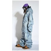 スノーボード ウェア プランビー PLAN B WORKER BIB PANTS DENIM 送料無料 日本正規品 予約商品 店頭受け取り可能