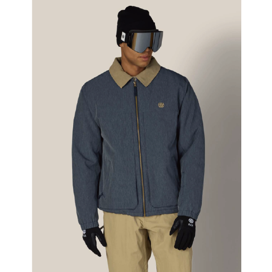 686 ウェア ロクハチロク MENS 686 CAMBER INSULATED JACKET DARK EARTH RIPSTOP M6WNJKT137 26-27 スノーボードウェア 日本正規品