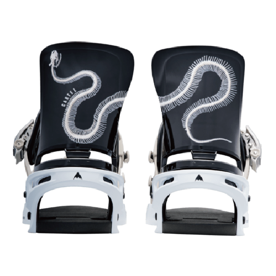 BURTON ビンディング バートン Men's Cartel Re:Flex Skeleton Snake 1053917FB3 26-27 バインディング 日本正規品