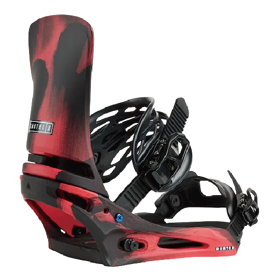 スノーボード バインディング バートン BURTON CARTEL X Black / Red 