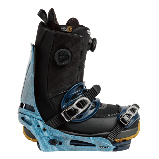 BURTON ビンディング バートン Men's Cartel X Re:Flex Marbled Stone 2223010FA9 26-27 バインディング 日本正規品