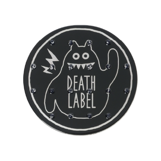 DEATH LABEL デスレーベル CIRCLE PAD MONSTER STOMP PAD 25-26 スノーボード アクセサリー BLK