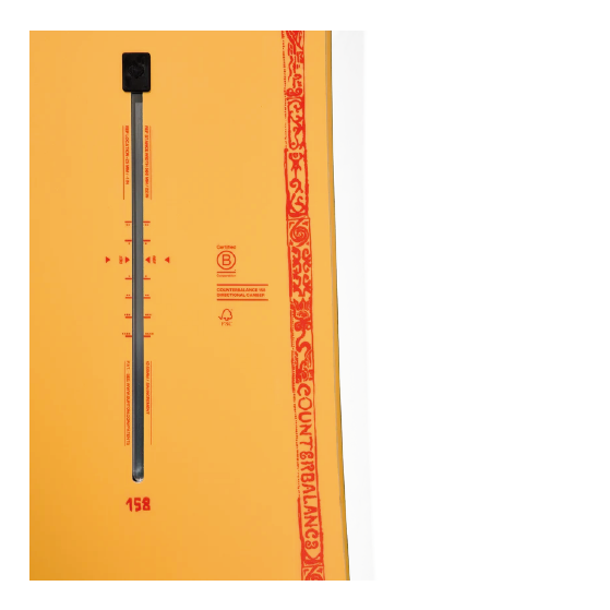 BURTON スノーボード バートン Counterbalance Camber SUN GLOW 3028810K48 26-27 板 日本正規品