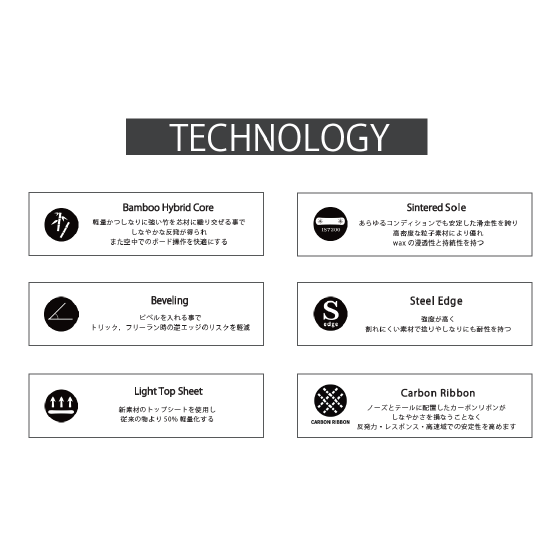 CROOJA スノーボード クロージャ HONET HYBRID CAMBER 26-27 板 日本正規品