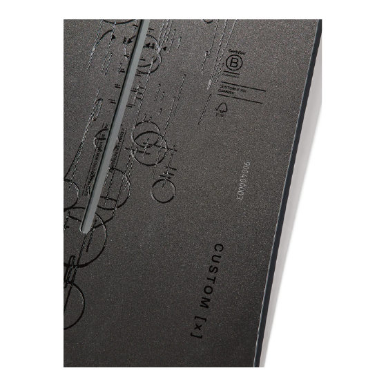 BURTON スノーボード バートン Men's Custom X Camber Etched 106891CE0B 26-27 板 日本正規品