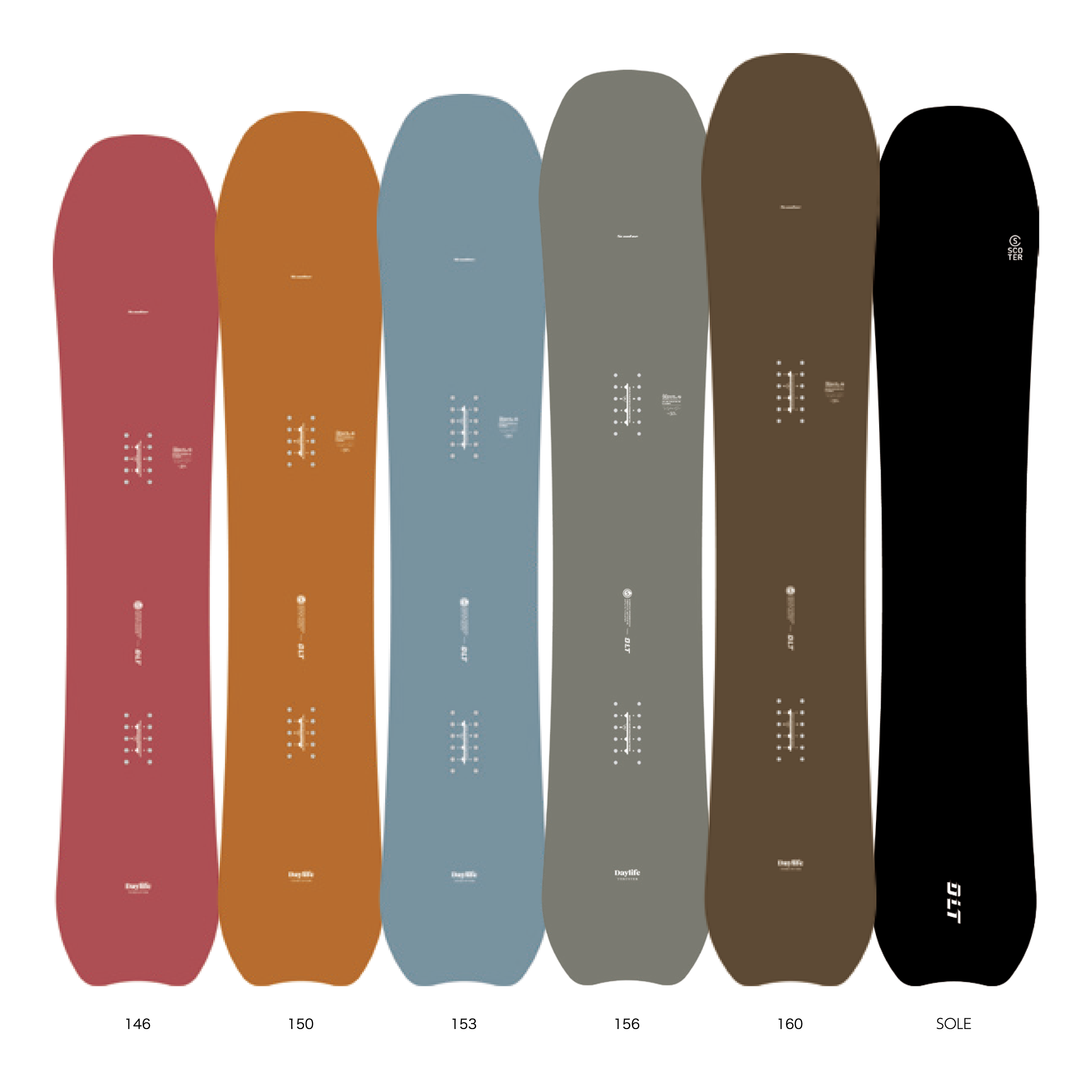SCOOTER スノーボード スクーター DAYLIFE-THRUSTER 26-27 板 日本正規品