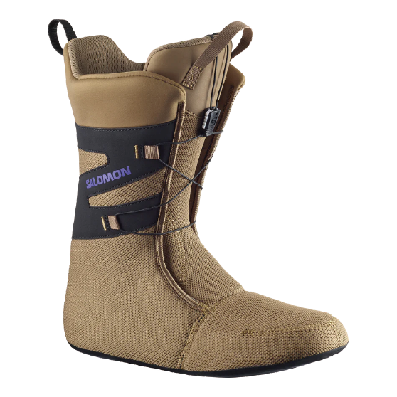 スノーボード ブーツ サロモン SALOMON DIALOGUE LACE SJ BOA OTTER / BLACK / FIERY RED 25-26 送料無料 日本正規品