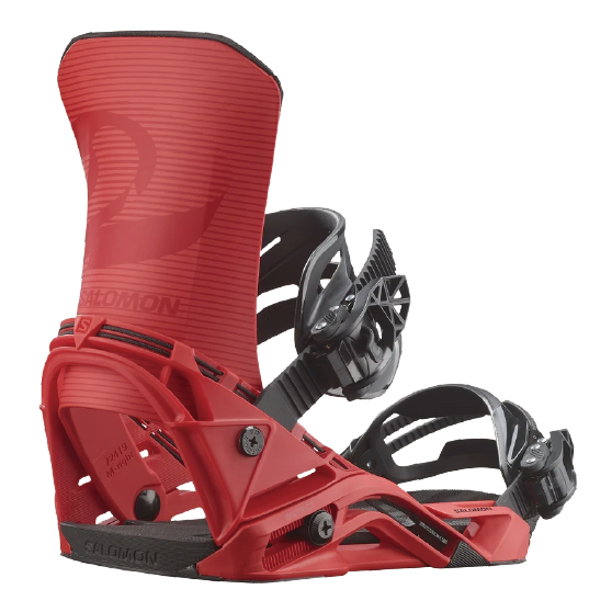 スノーボード ビンディング SALOMON DISTRICT FIERY RED 25-26 送料