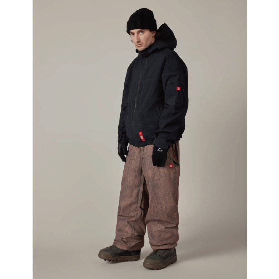 686 ウェア ロクハチロク MENS 686 DOJO20K PANT BROWN CRINKLE WASH M6WN265 26-27 スノーボードウェア 日本正規品