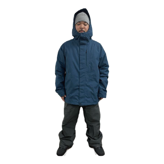 VOLCOM ウェア ボルコム DUA GORE-TEX JACKET BLU V_G0652655 26-27 スノーボードウェア 日本正規品