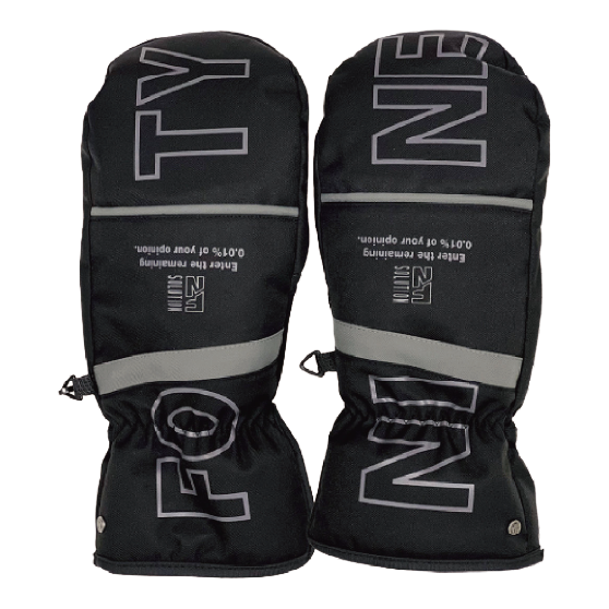 FNS49 フォーナイン SB GLOVE(MITTON) 25-26 スノーボード グローブ MT-BLK