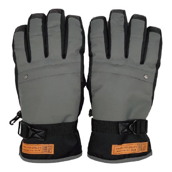 FNS49 フォーナイン SB GLOVE(5F) 25-26 スノーボード グローブ GRY