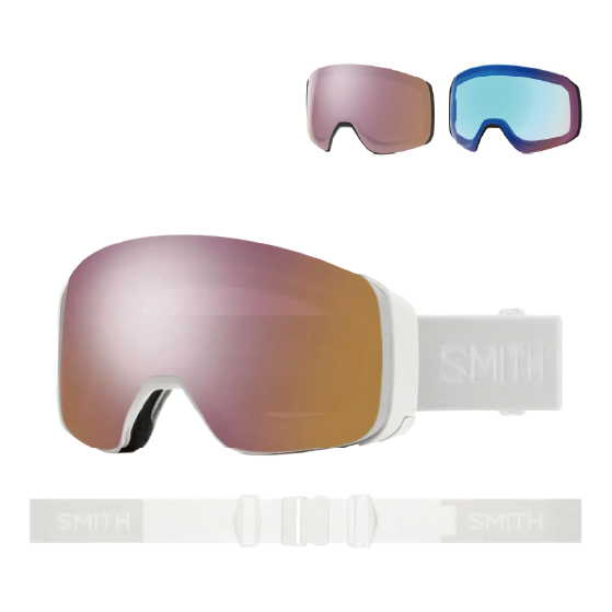 SMITH ゴーグル スミス (E)4D MAG WHITE VAPOR 010276501 26-27 スノーボードゴーグル 日本正規品