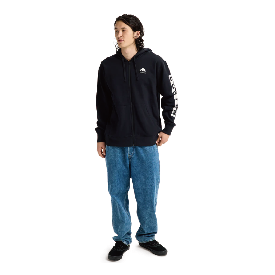 BURTON バートン Elite Full-Zip Hoodie True Black 2138117A04 26-27 日本正規品