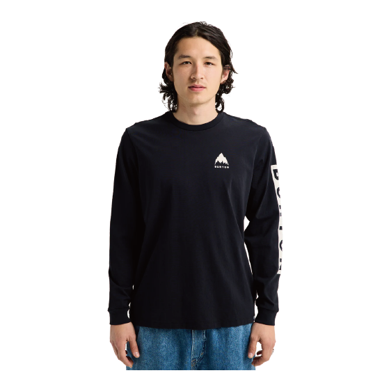 BURTON バートン Men's Elite Long Sleeve T-Shirt True Black 203921BA04 26-27 日本正規品
