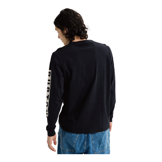 BURTON バートン Men's Elite Long Sleeve T-Shirt True Black 203921BA04 26-27 日本正規品