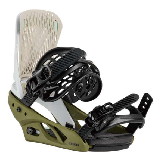BURTON ビンディング バートン Women's Escapade Re:Flex White/Dried Moss 1054319E9M 26-27 バインディング 日本正規品