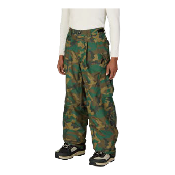 686 ウェア ロクハチロク ESSOX? CARGO PANT CAMO M4WN231 26-27 スノーボードウェア 日本正規品