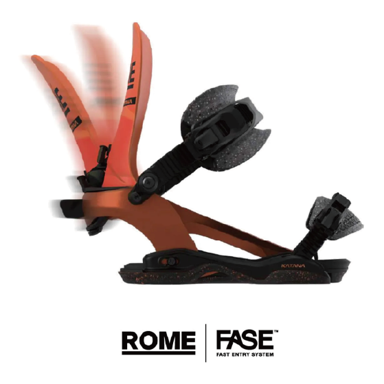 ROME FASE ビンディング KATANA AW PRO FASE STALE 21026101 26-27 バインディング 日本正規品